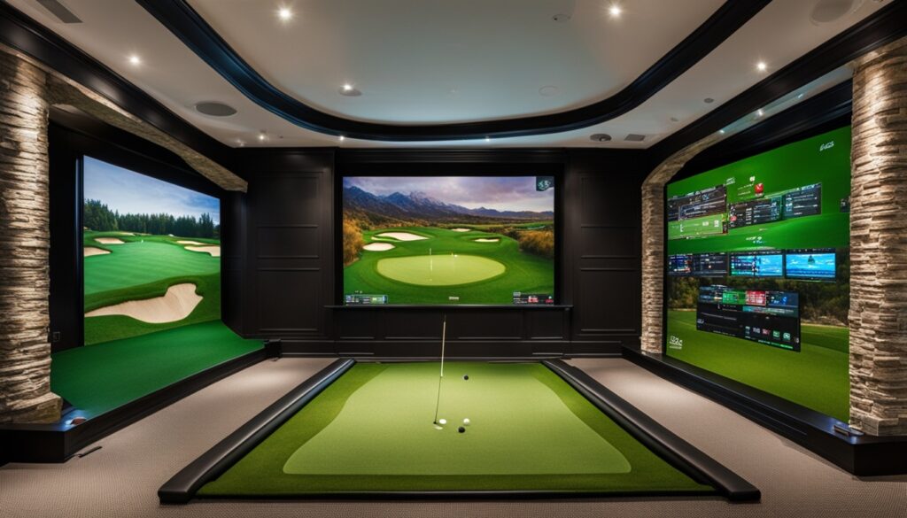 commercial golf simulator investments